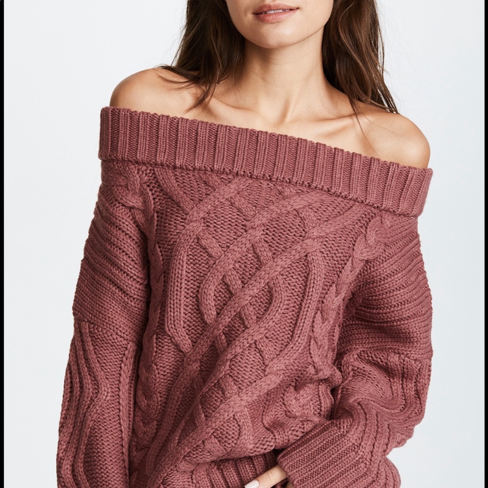 JOA Thick Knit Sweater